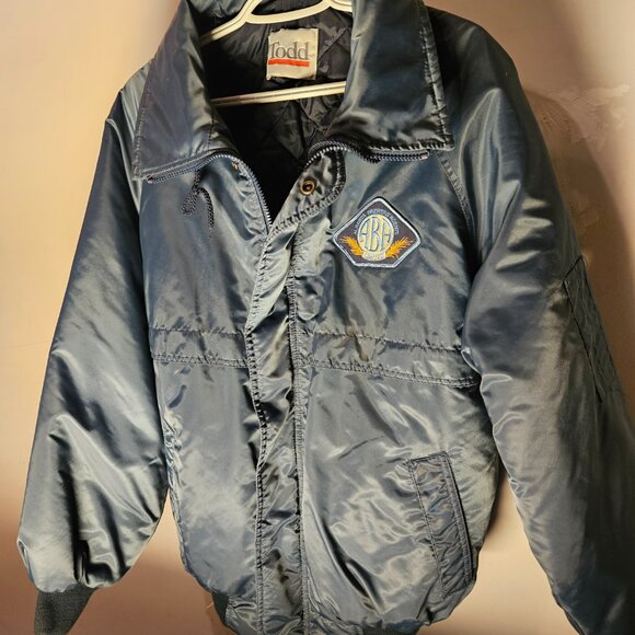 Vintage Todd Quilted Bomber Jacket Men’s Size Large – Insulated Workwear Coat - Picture 3 of 11